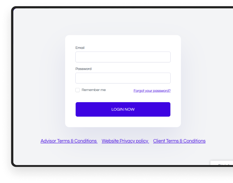 app ogin window