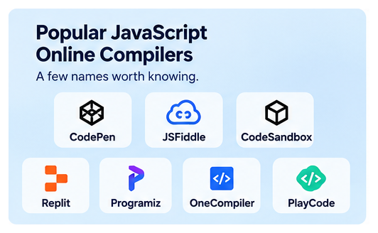 Popular JavaScript Online Compilers